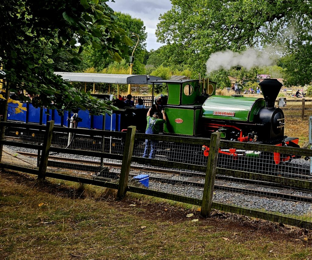 The steam train at Whipsnade